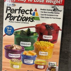 Perfection Portion containers set